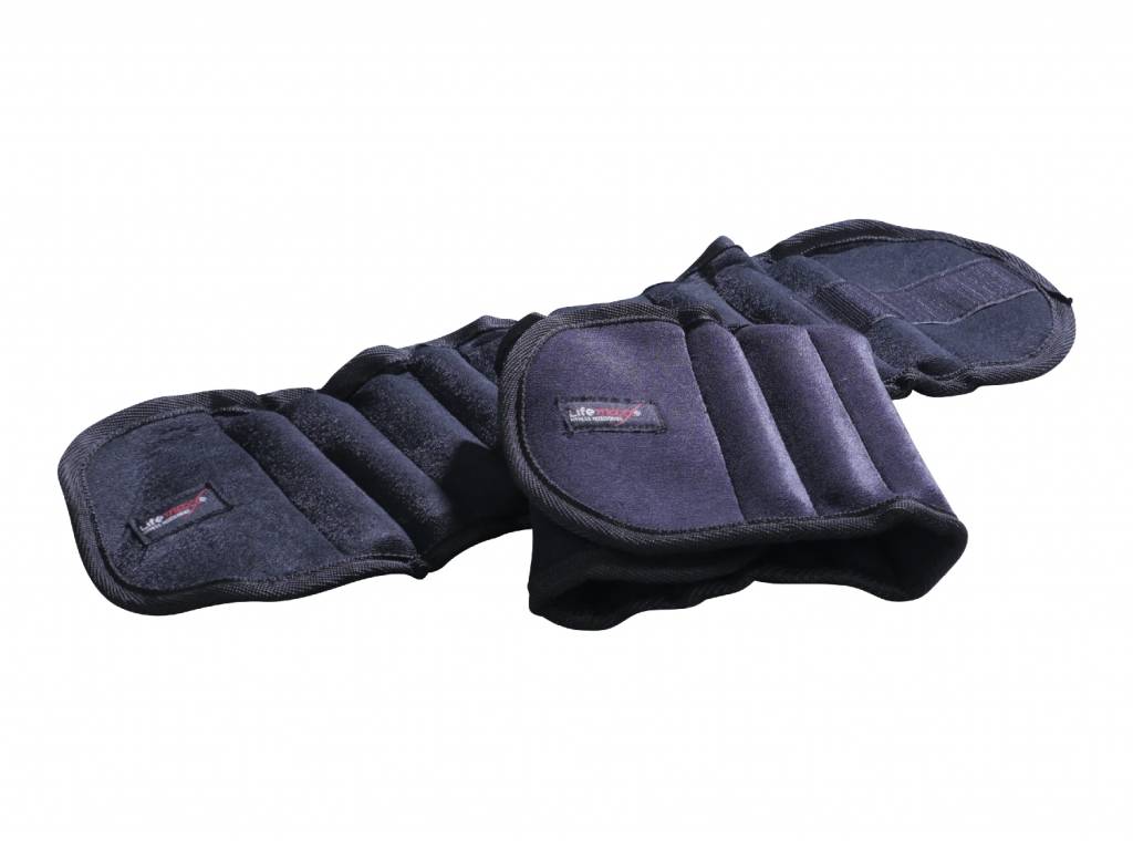 Lifemaxx Adjustable ankle / wrist weight set PRO l 2x 1,25 kg