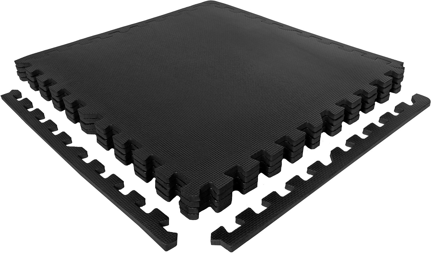 NexGen Vloerbeschermingsmatten l Protection Mat l 6x 60x60 cm | Totaal 180 x 120 x 1.1 cm | Zwart