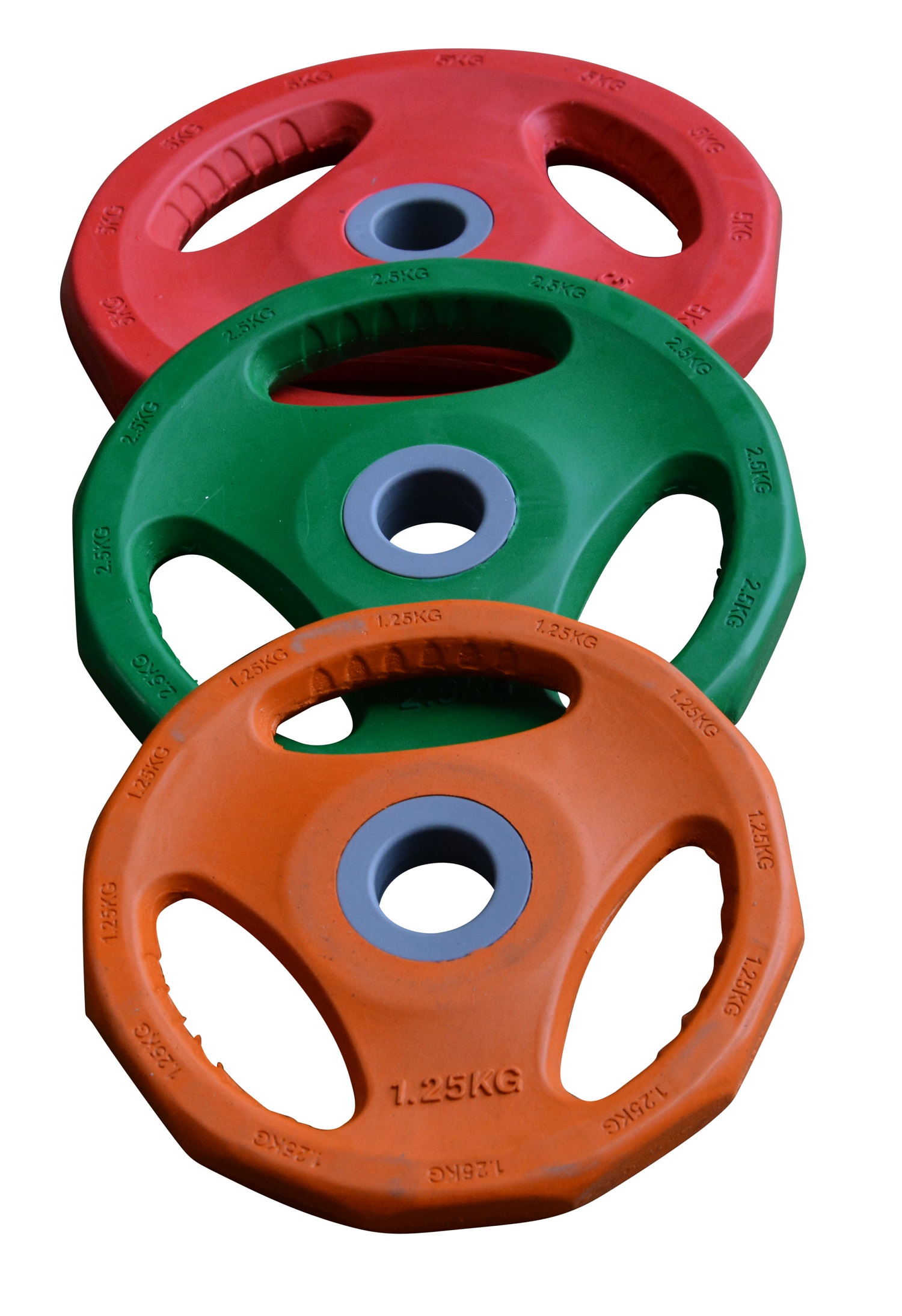 RS Sports Aerobic pump Schijvenset Pro l Rubber | Ø 30 mm | 2 x 1.25/2.5/5 kg