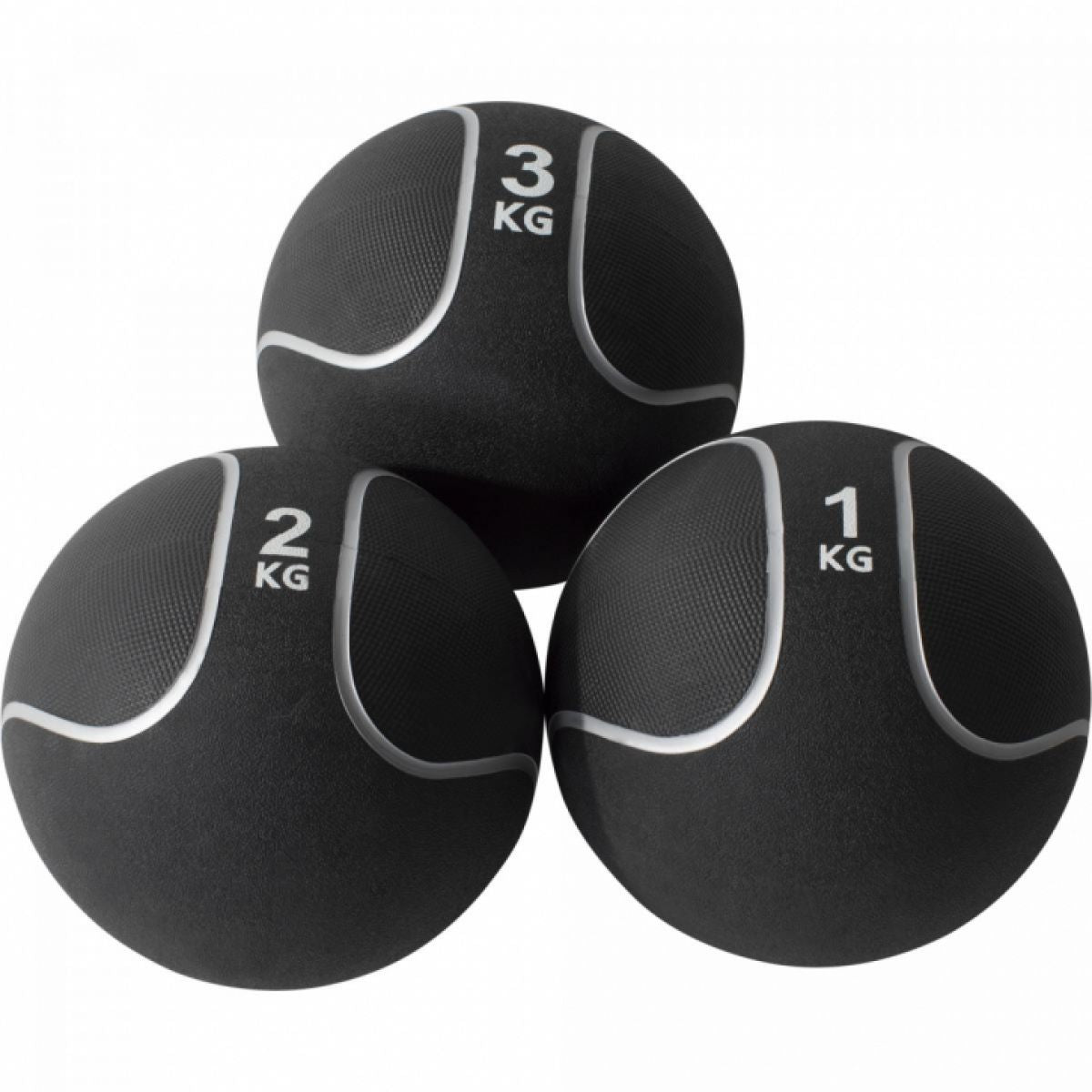 Medicine ballen set 6 kg - 1, 2 en 3 kg