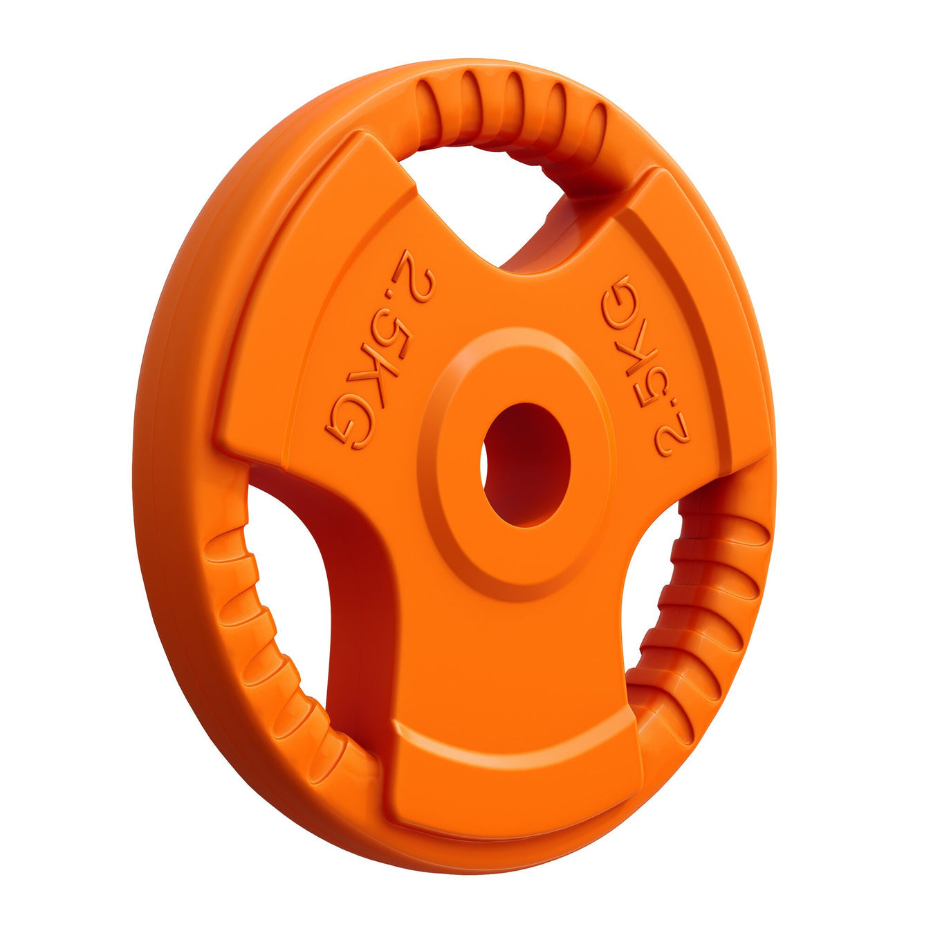 Halterschijf 2,5 kg Gripper Gietijzer Rubber Coating - 30/31 mm