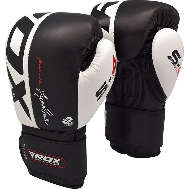 RDX Sports Bokshandschoenen Leer S4 - Zwart