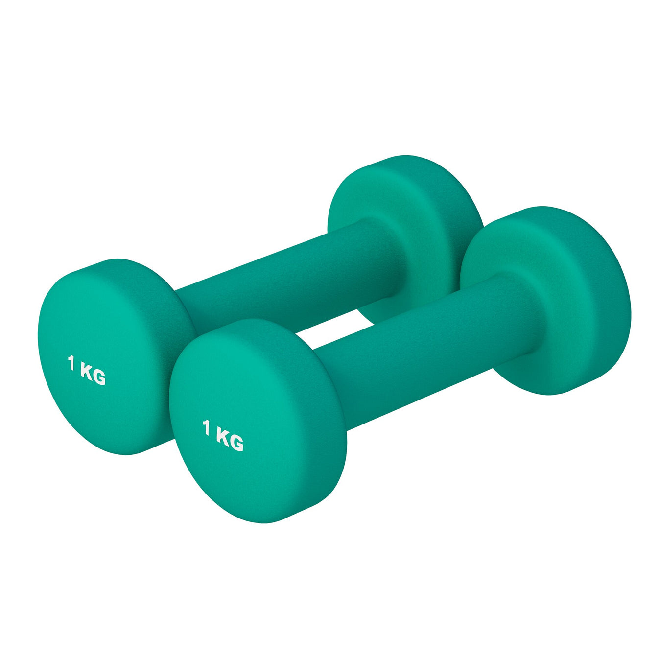 Vinyl Halterset 2 kg (2 x 1 kg)